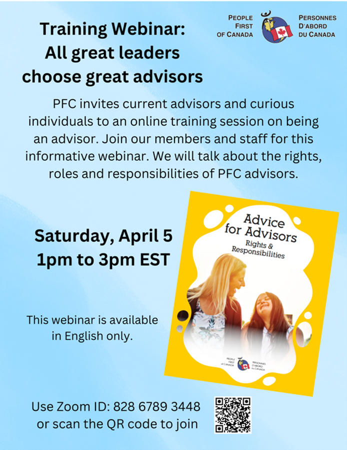 advice for advisors take 2