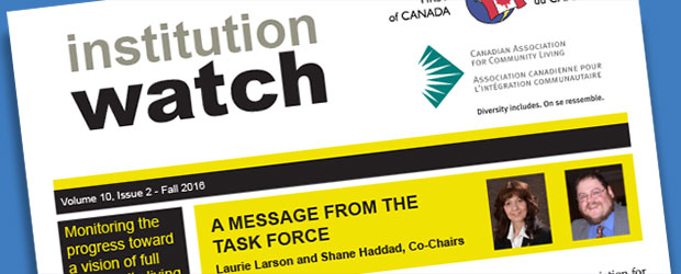 Latest Edition Institution Watch Newsletter