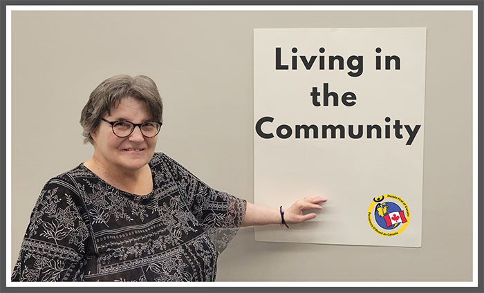 3 Val living in the community